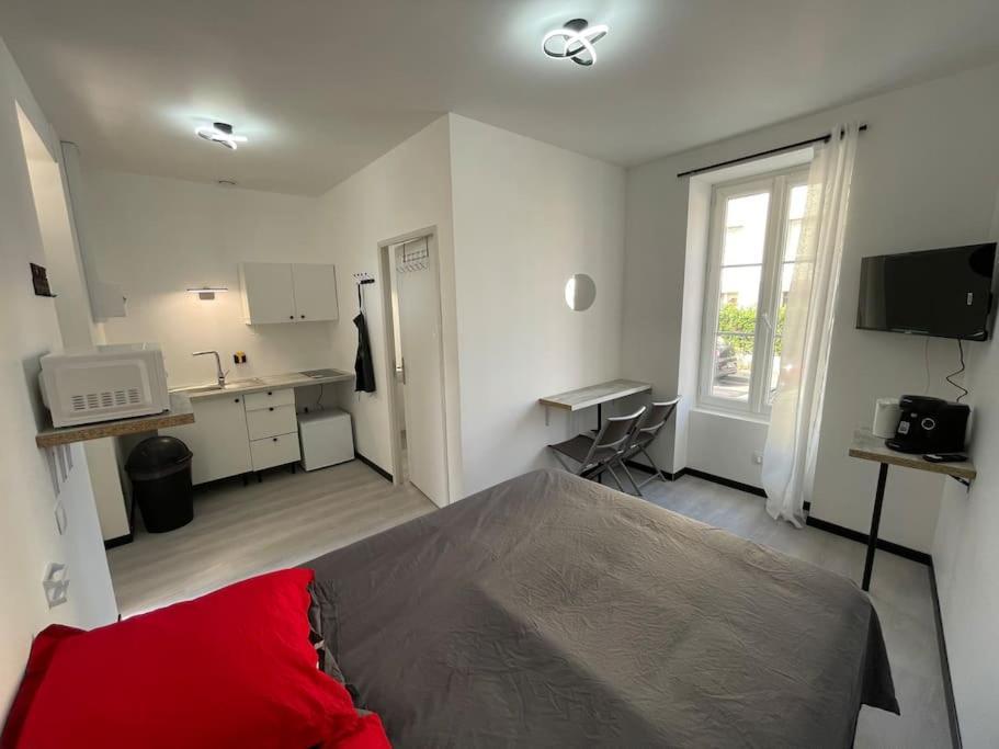Studio A2 18M2 Cosy 5Minutes Gare Parking Gratuit Rue De La Mure Roanne Esterno foto